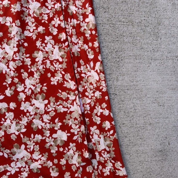 Red Floral Top Of The Charts Midi Dress Hello‎ Molly Formal - Picture 5 of 5